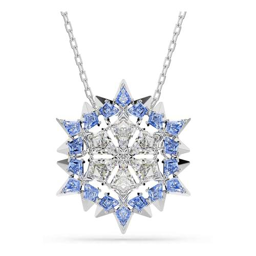 Swarovski Colgante y broche Magic, Copo de nieve, Azules