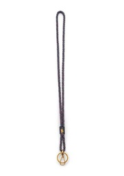 Liebeskind Lola Long Dancing Letters Harris, Colgante Mujeres, Negro