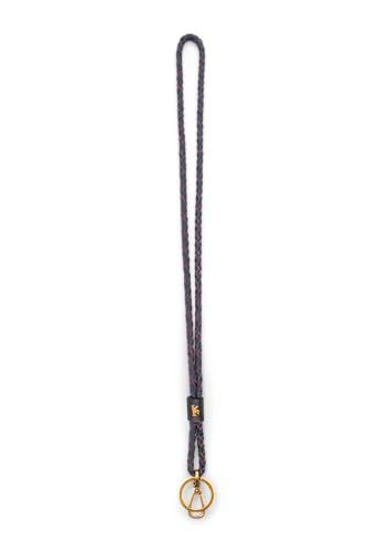 Liebeskind Lola Long Dancing Letters Harris, Colgante Mujeres, Negro