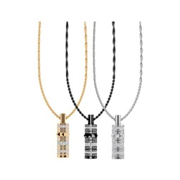 Italy - Cylinder Pendant - Gold