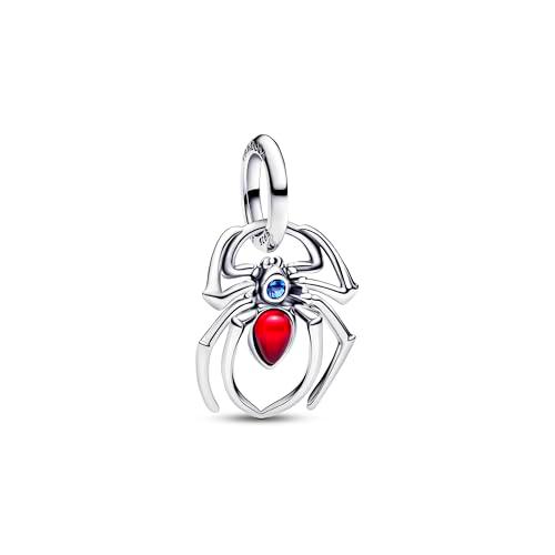 PANDORA Moments 794224C01 - Colgante de plata de ley con cristal artificial compatible con ME y Moments