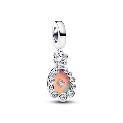 PANDORA Moments 794251C01 - Colgante de plata de ley con circonita cúbica y resina