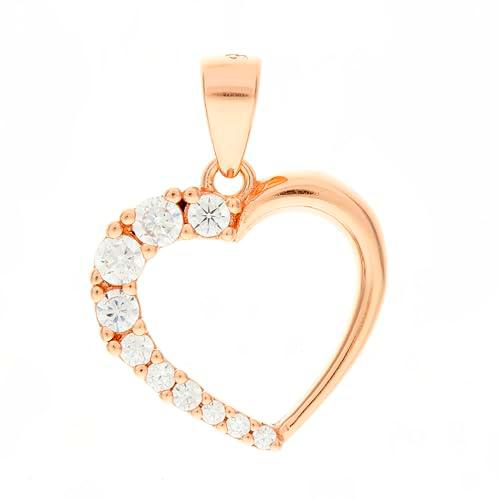 Brilio Silver Adorno Romantic Bronze Pendant with zircons PT42R sBS1372 Marca