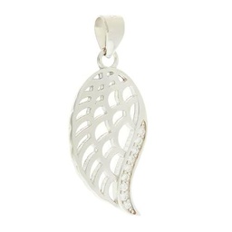 Beneto Adorno Silver Pendant with zircons Angel Wing AGH638L sBE1490 Marca