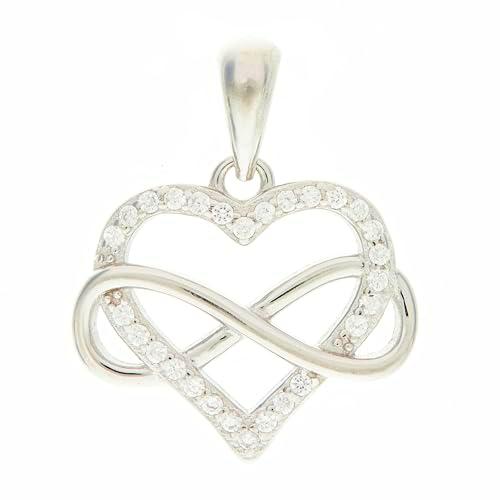 Beneto Adorno Romantic Silver Pendant with zircons Infinite Love AGH542L sBE1312 Marca