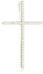 Brilio Silver Adorno Elegant Silver Pendant with zircons Cross PT66W sBS2226 Marca