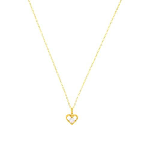 amor Collar con Colgante Mujer Oro Amarillo - 2019988