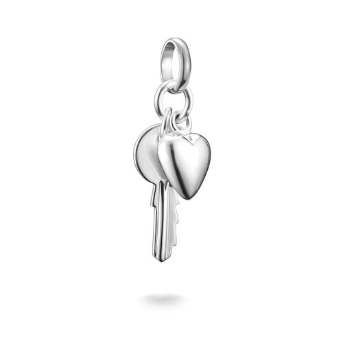 Thomas Sabo Charm Club Connect CC1233-001-21 - Colgante de llave con corazón (plata 925 reciclada)