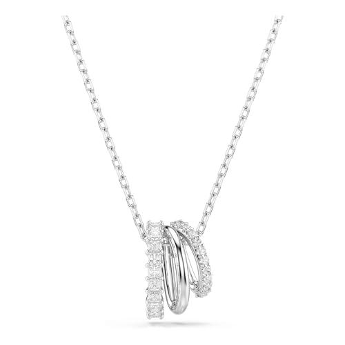 Swarovski Colgante Hyperbola, Talla redonda, Blanco