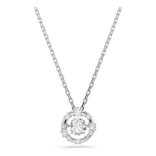 Swarovski Colgante Constella, Talla redonda, Dancing Stone