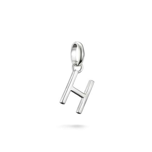 Thomas Sabo Charm Club Connect CC1214-001-21 - Colgante de plata 925 reciclada con letra H