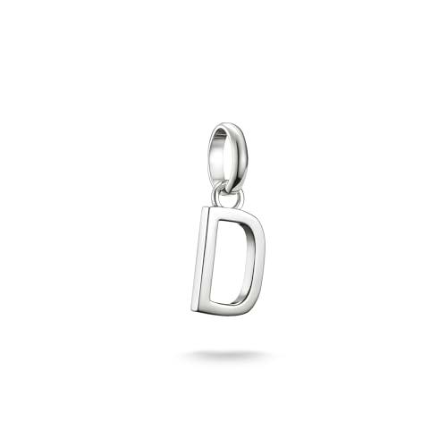Thomas Sabo Charm Club Connect CC1210-001-21 - Colgante de plata 925 reciclada con letra D