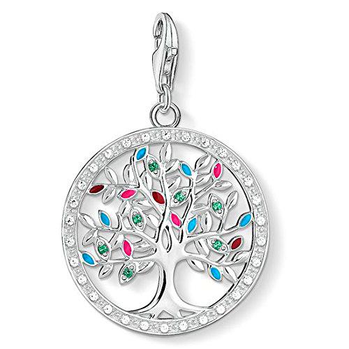 Thomas Sabo - Colgante Charm de Mujer "Tree of love Charm Club"