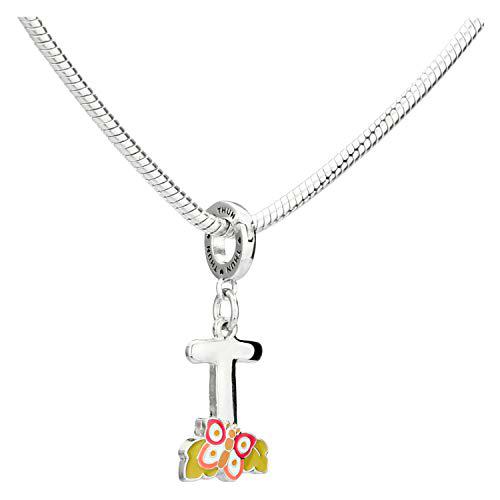 THUN Charm, zamak, latón y Hierro Chapado en frío Multicolor, 1 cm