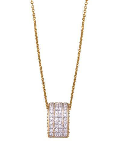 ORPHELIA Alvina ZH-4518-GOLD - Cadena y Colgante para Mujeres de Plata, Color Oro