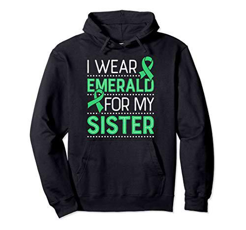 Emerald My Sister Conciencia sobre el cáncer de hígado Sudadera con Capucha