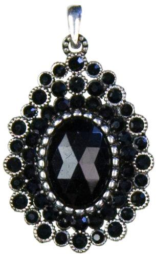 Cousin Corporation Primo Joyas Basics – Negro Oval Acento