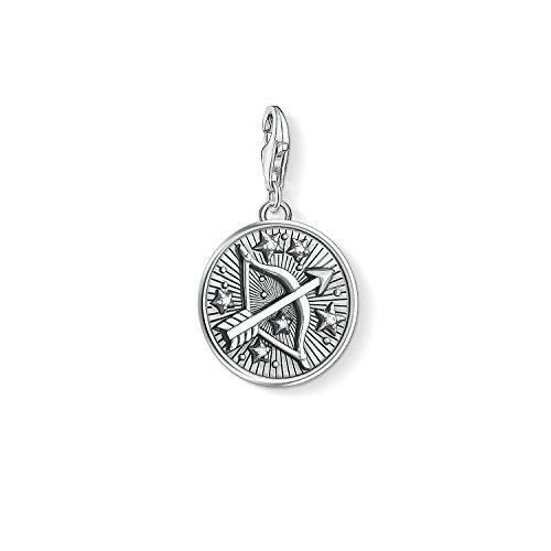Thomas Sabo - Colgante de Mujer "Charm Zodíaco Sagitario Charm Club"