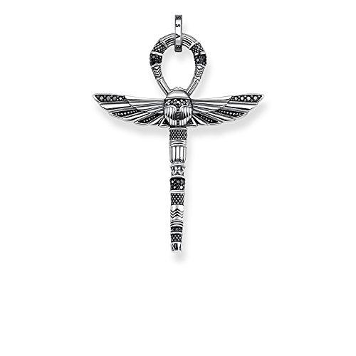 Thomas Sabo - Colgante de Hombre, Plata de Ley 925, Plateado