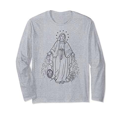 Virgen Medalla Milagrosa - Señora de la Medalla Milagrosa Manga Larga